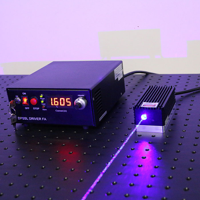 450nm 5W Blue Semiconductor Laser Lab Laser System CW/TTL/Analog Modulation